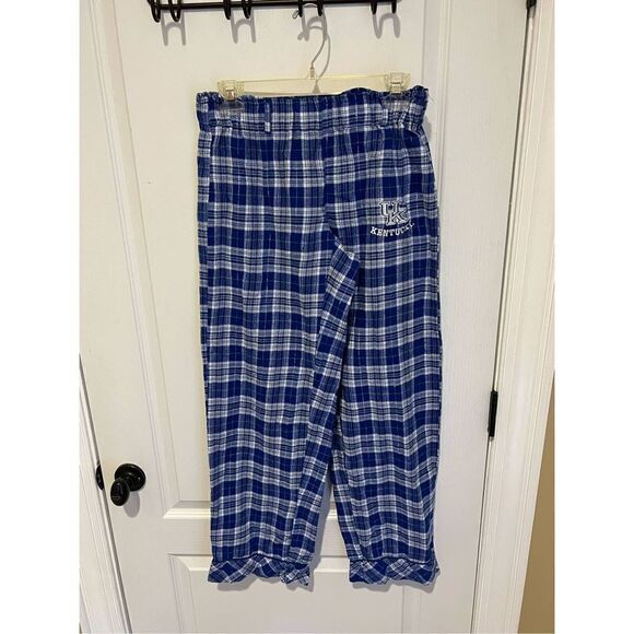 Concepts Sport Sleepwear blue plaid University of Kentucky PJ pants - Picture 1 of 6